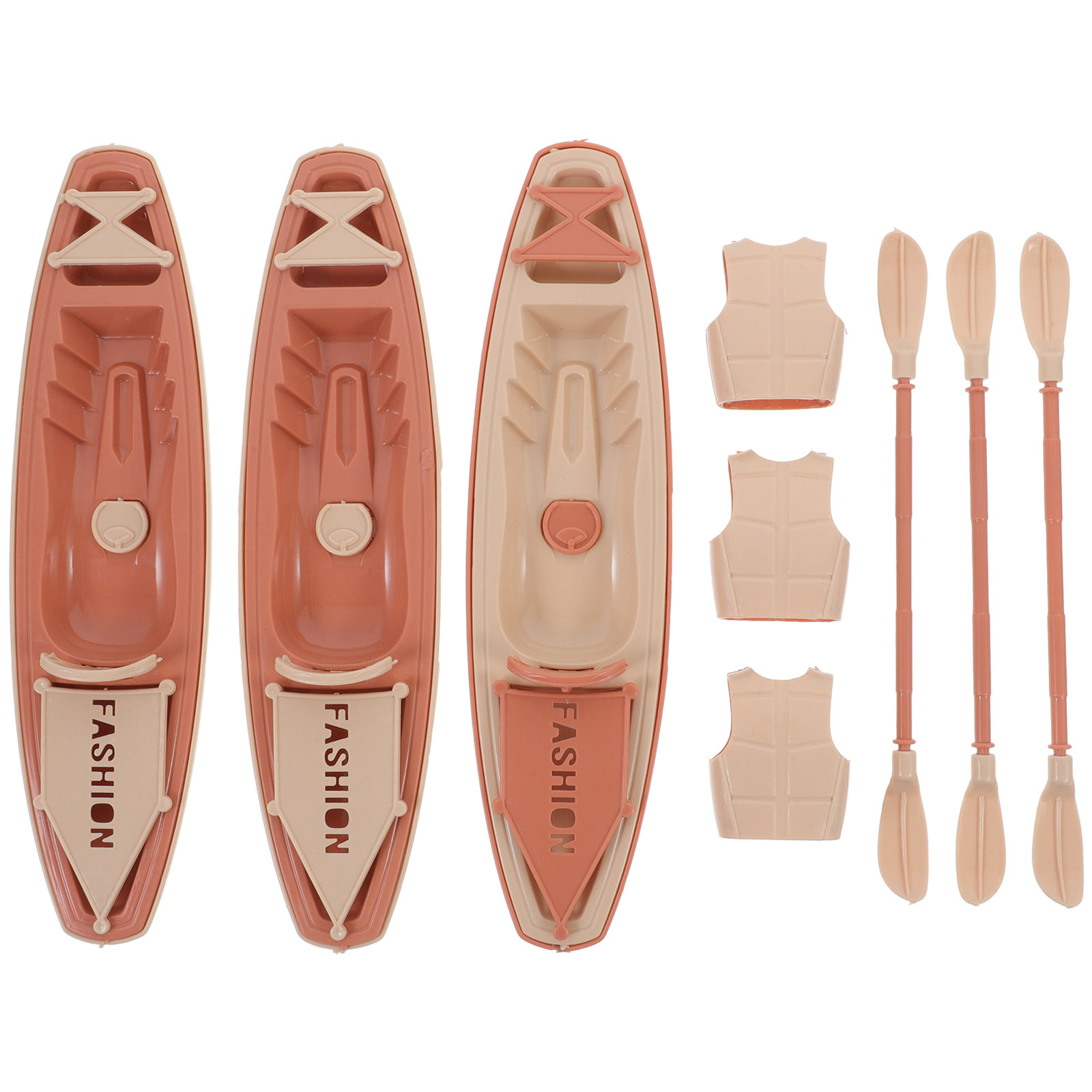 Interior Design Office - 1Set Plastic Canoe Adornment Chic Nautical
