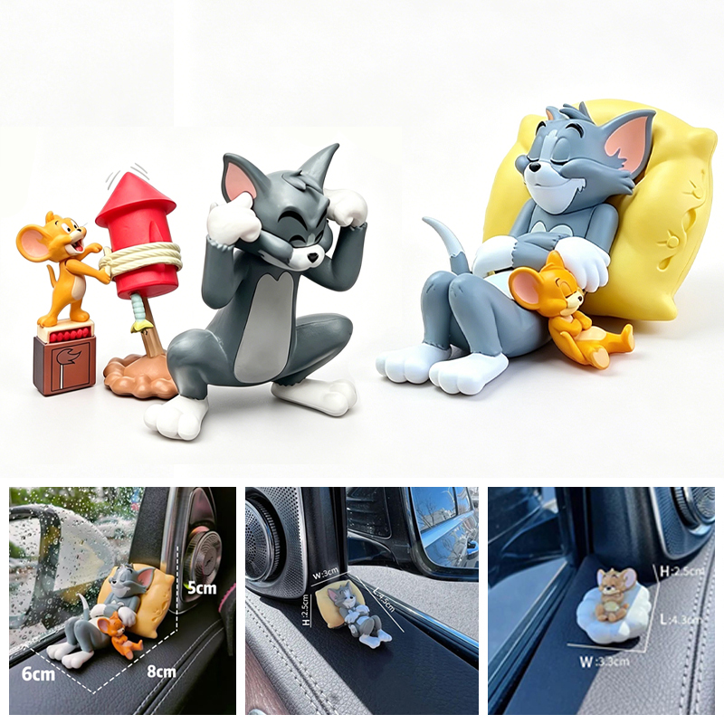 Interior Design Office - Kawaii Tom Jerry Mini Figure Ornament