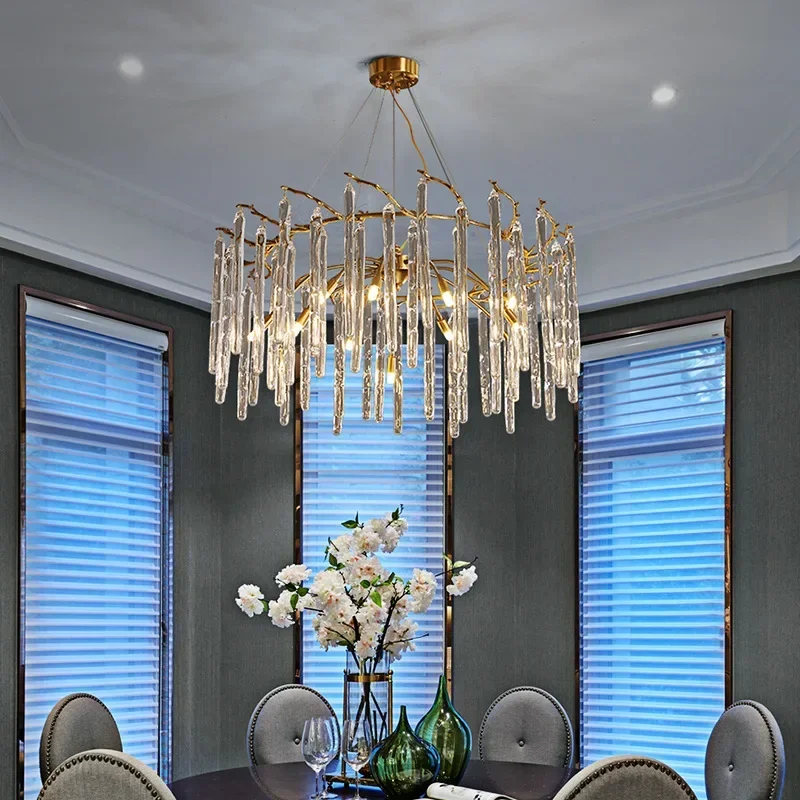 Nordic Luxury Colorful Crystal - Interior Design Luxury Living Room recension och pris
