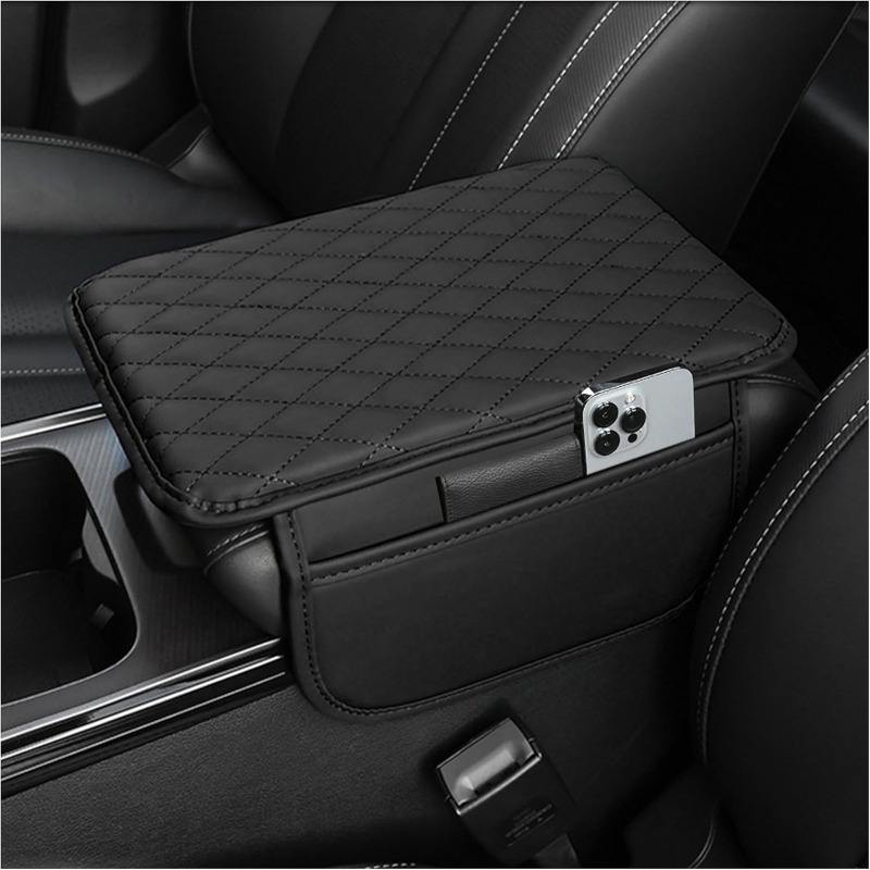 Car Center Console Cover,  wit - Interior Design Services recension och pris