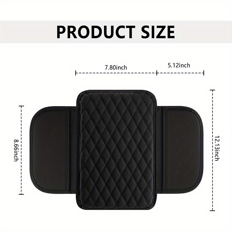 Car Center Console Cover,  wit - Interior Design Services recension och pris