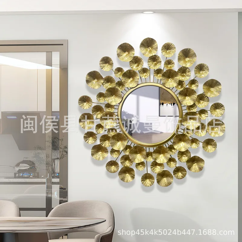 European Style Gold Metal Wall - Interior Design Luxury Living Room recension och pris