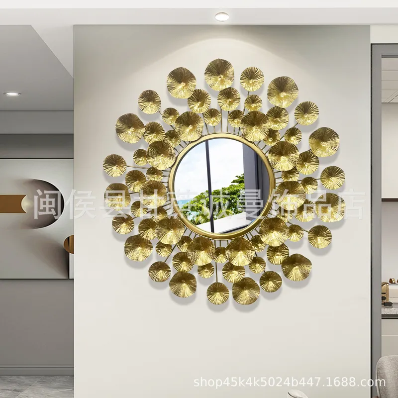European Style Gold Metal Wall - Interior Design Luxury Living Room recension och pris