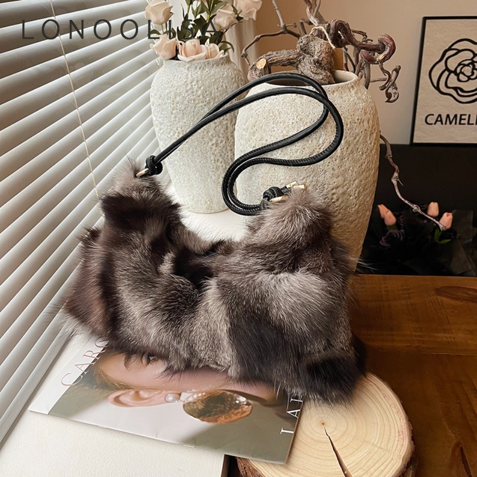 Luxury Winter Warm Fox Fur Sho - Interior Design Warm recension och pris