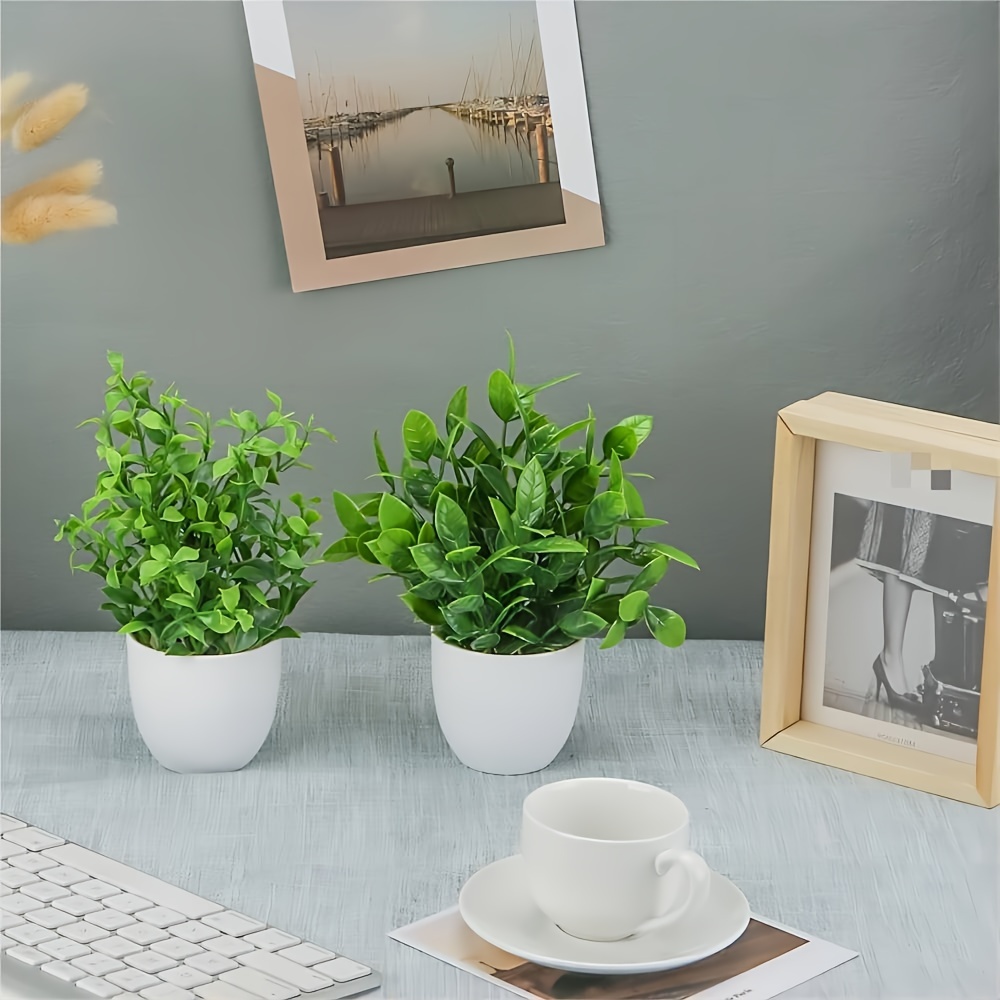 4pcs Mini Artificial Potted Pl - Interior Design Office recension och pris