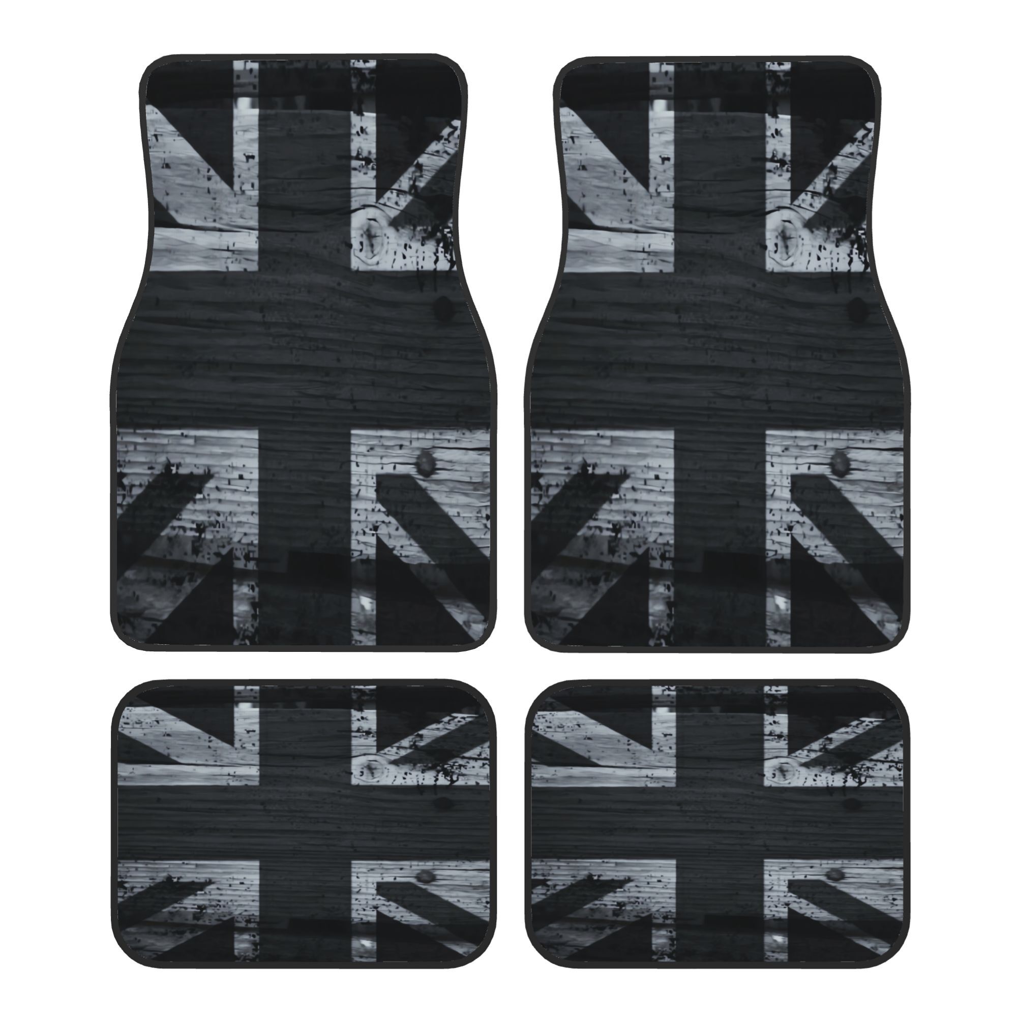 4pcs Black And White UK Flag C - Interior Design Uk recension och pris