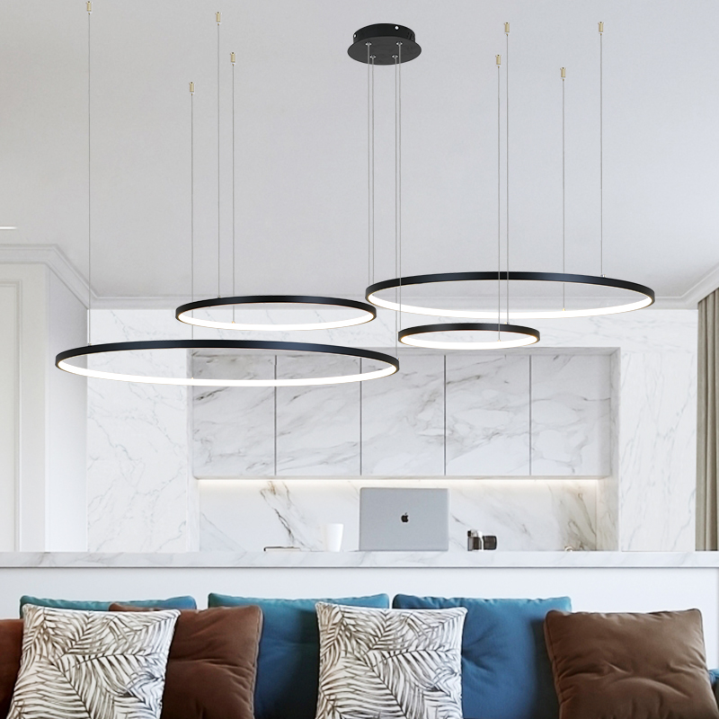 Nordic Modern Led Chandelier D - Interior Design Hall recension och pris