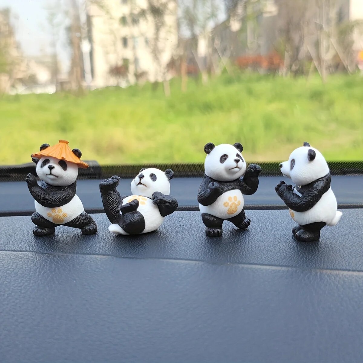 4pcs/set Panda Design Car Orna - Interior Design Office recension och pris