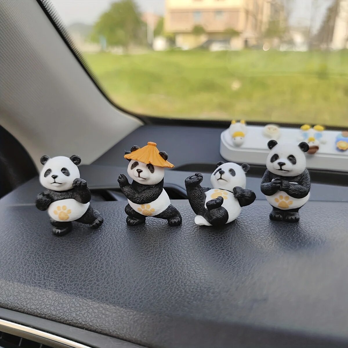 4pcs/set Panda Design Car Orna - Interior Design Office recension och pris