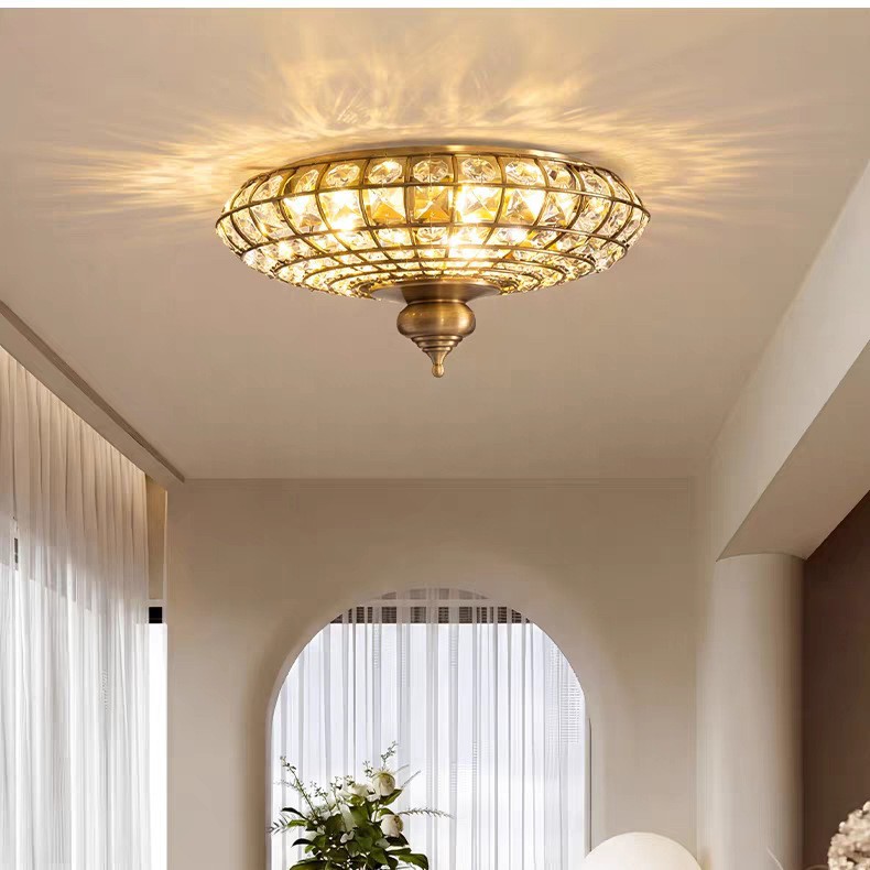 American-style Crystal LED Cei - Interior Design Luxury Living Room recension och pris