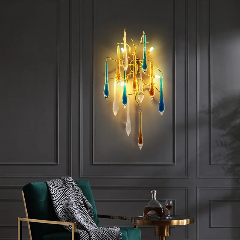 Nordic Luxury Colorful Crystal - Interior Design Luxury Living Room recension och pris