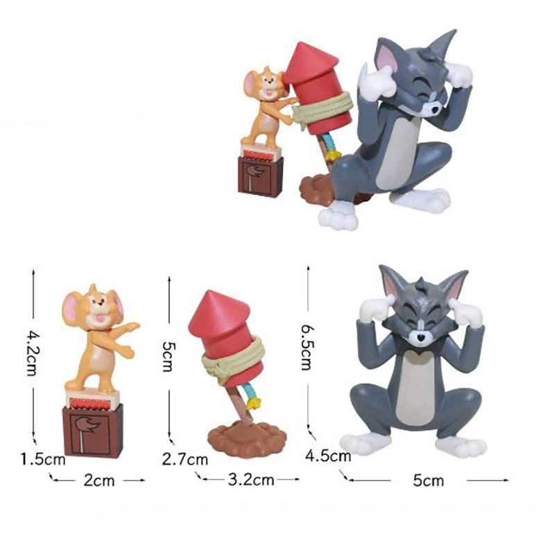 Kawaii Tom Jerry Mini Figure O - Interior Design Office recension och pris