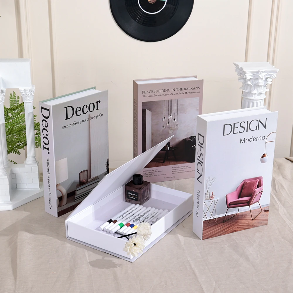 Minimalism Fake Books Decor Lu - Interior Design Luxury Living Room recension och pris