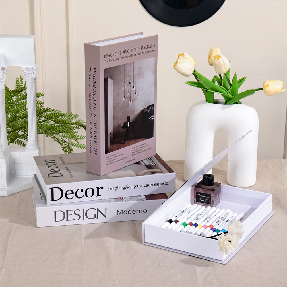 Minimalism Fake Books Decor Lu - Interior Design Luxury Living Room recension och pris