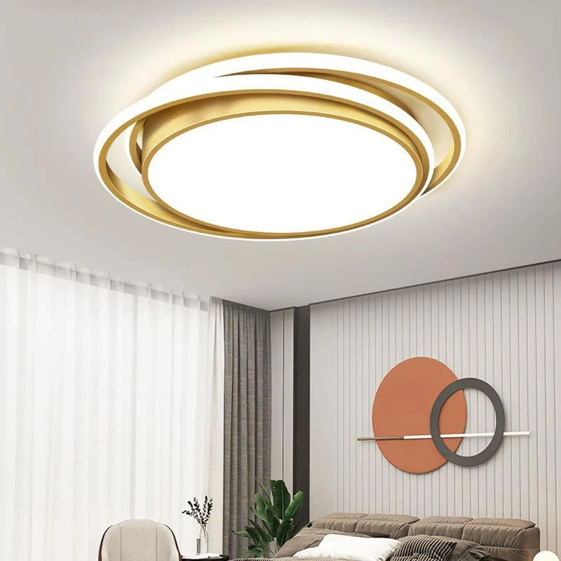 Living Room LED Ceiling Lamp M - Interior Design Gold recension och pris