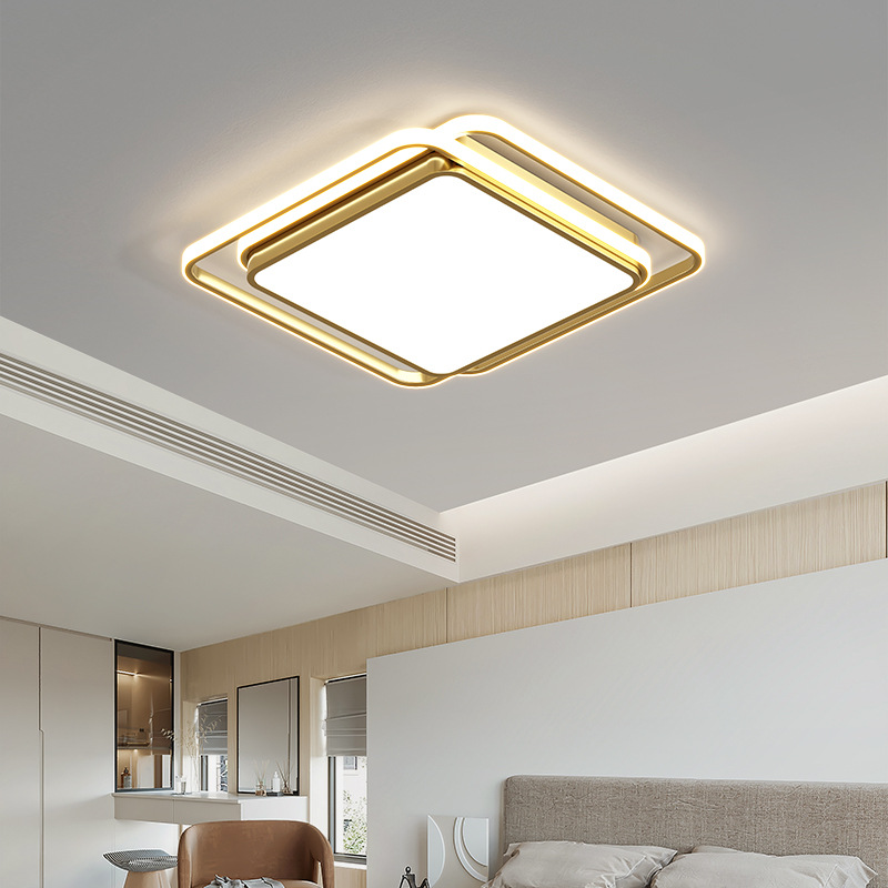 Living Room LED Ceiling Lamp M - Interior Design Gold recension och pris