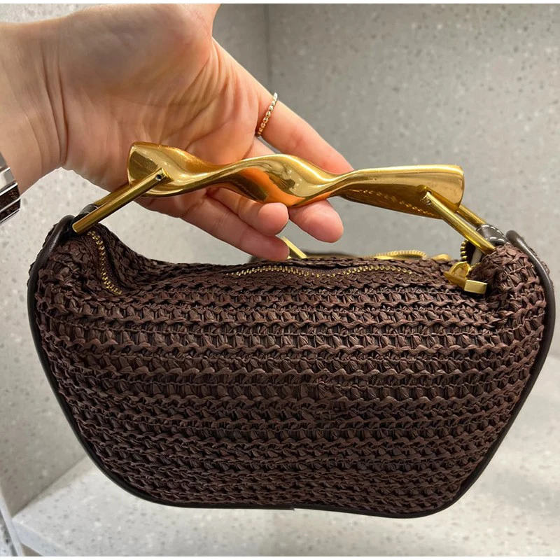 Gold Handle Brand Handwoven Ha - Interior Design Gold recension och pris