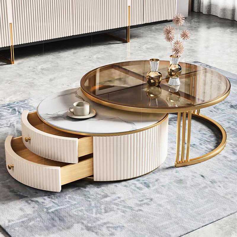 Modern Luxury Marble Wooden Co - Interior Design Luxury Living Room recension och pris