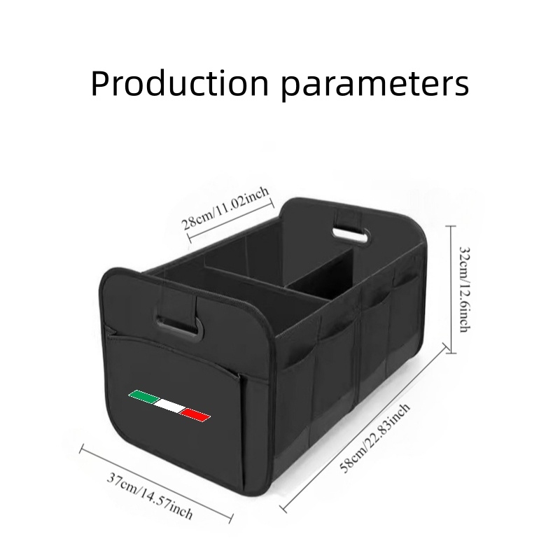Italian Tri-Color Car Trunk Po - Interior Design Zoning recension och pris