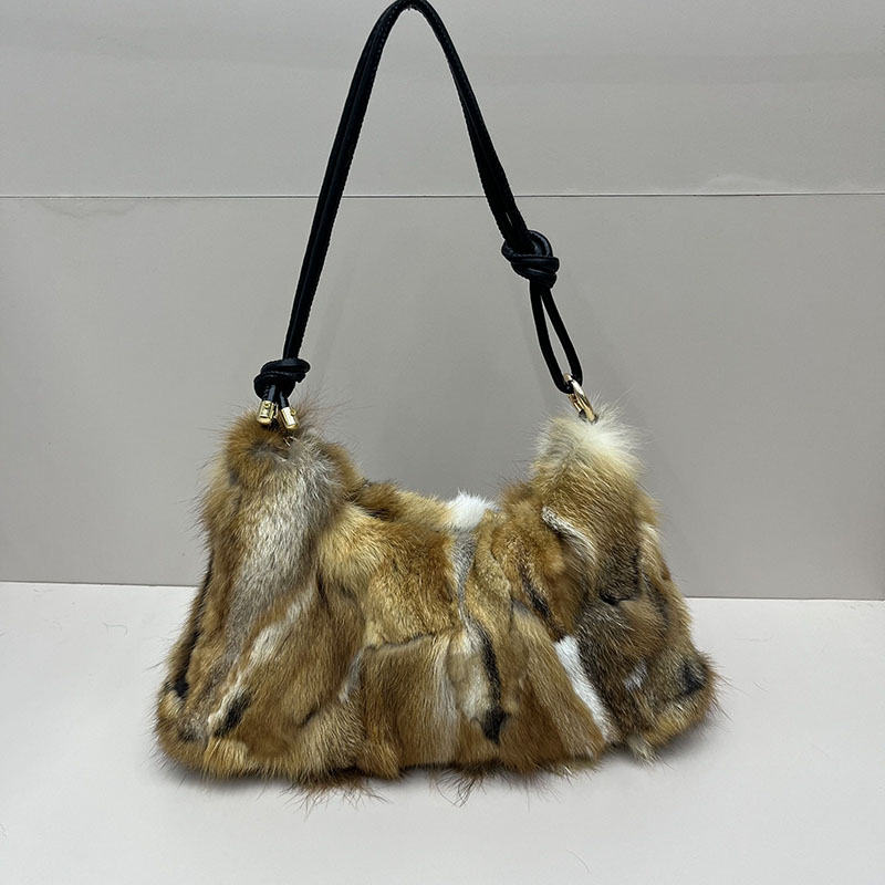 Luxury Real Fox Fur Women Mess - Interior Design Warm recension och pris